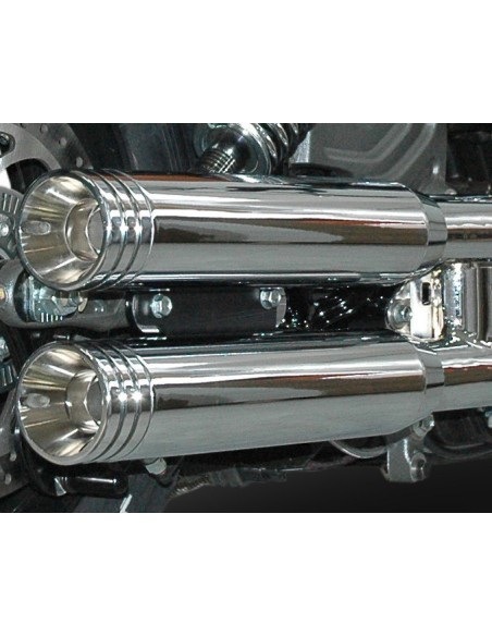 Auspuff Vperformance Twin D.Ring 80 - Harley-Davidson 1868 Breakout  FXBRS 2021 /+ // 1868 Softail Fat Boy FLFBS  2021 /+