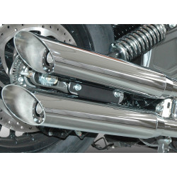 Auspuff Vperformance Twin Slash-Cut D 80 - Harley-Davidson 1868 Breakout 2021 /+ // 1868 Softail Fat Boy FLFBS 2021 /+