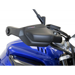 Protection de mains noir mat Powerbronze - Yamaha MT-10 2016-2022, XSR900 2016-2021