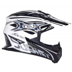 MX-Helm Suomy Rumble Vision Silver