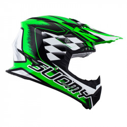 Suomy Rumble Vision Green MX Helmet