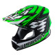 Suomy Motorcycle Helmet MX Rumble Strokes Green