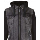 Harisson Veste Moto Westside Noir Taille M