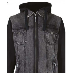 Harisson Veste Moto Westside Noir Taille M