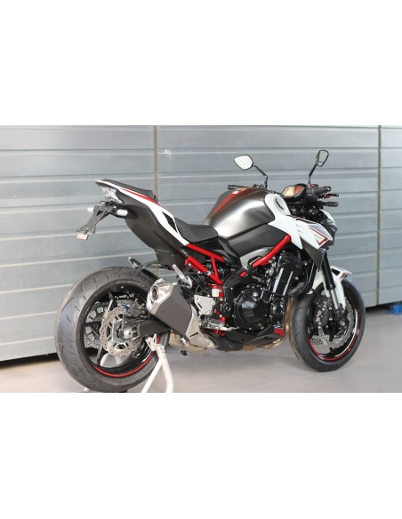 Support de plaque Mg-Biketec - Kawasaki Z900 2017-24
