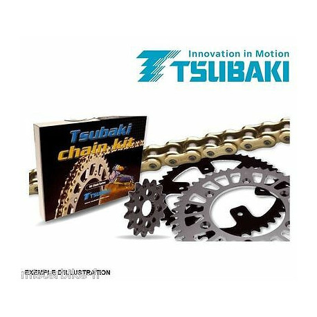 Kit Chaîne Tsubaki 530 Alpha XRG 