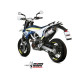 Exhaust Mivv Oval Titan-Carbon -Husqvarna 701 Enduro 2016-20