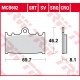 Disc brake pads TRW MCB602SV