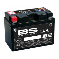 BS BATTERY SLA Wartungsfreie Batterie Werkseitig aktiviert - BTZ12S