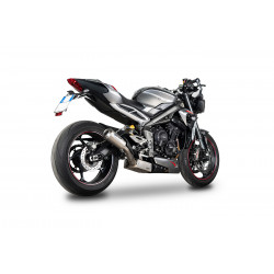 Echappement Spark 3/4 Kit Alto Moto-GP - Triumph Street Triple 765 RS / R / S 2020-22