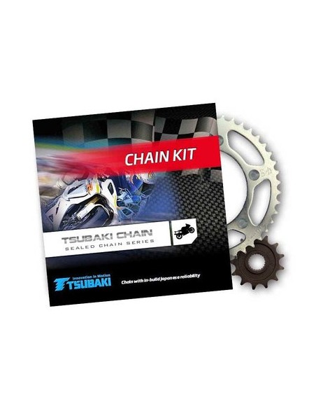 Kit Chaîne Tsubaki 525 Alpha XRG 