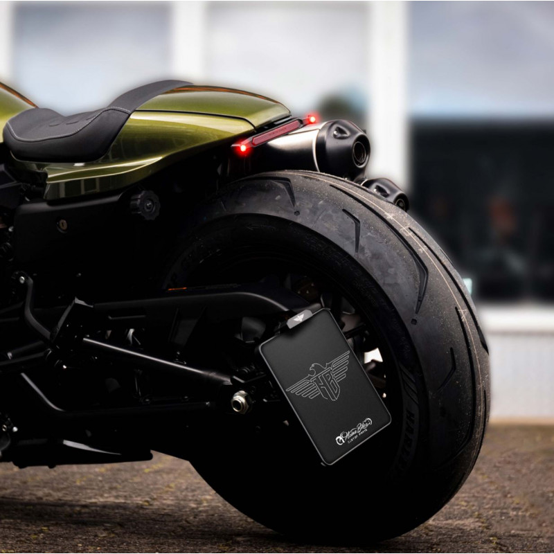 Support de plaque latéral Heinz Bikes - Harley Davidson Sportster RH 2021/+  - Moto-Parts