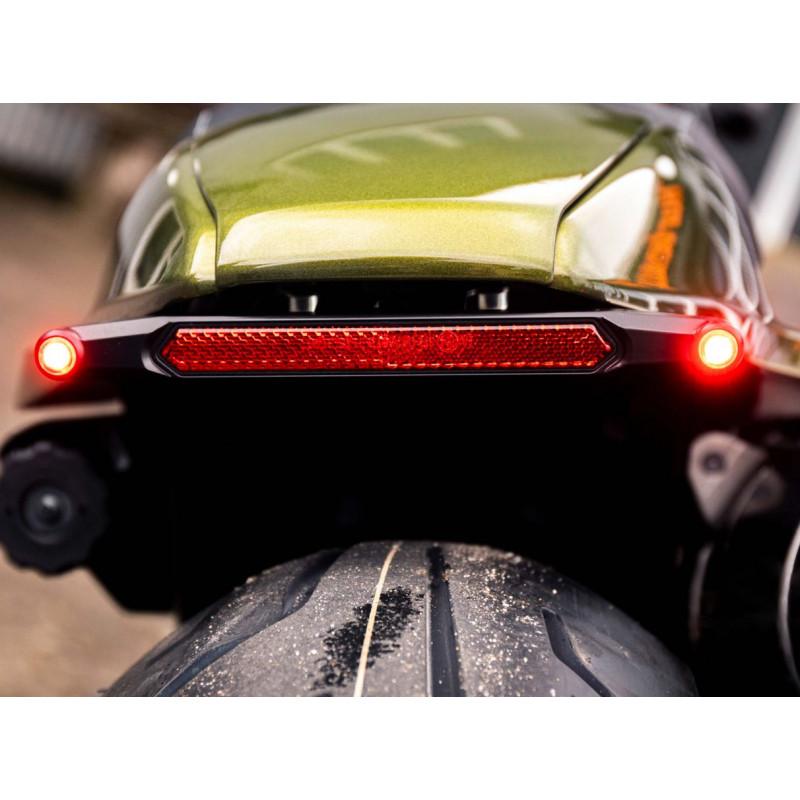Feux arrière sous garde boue arrière sportster avec clignotants - Moto -Custom-Biker