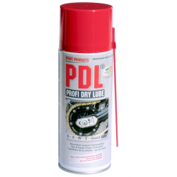 Grasse de chaine Profi Dry Lube PDL - spray 400 ml
