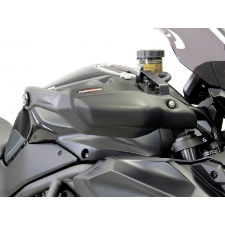 Powerbronze Handprotektoren Mattschwarz - Kawasaki Z H2 2020 /+
