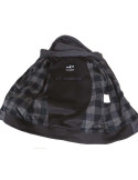 Sweat Moto Patriot Harisson Femme Anthracite Rose