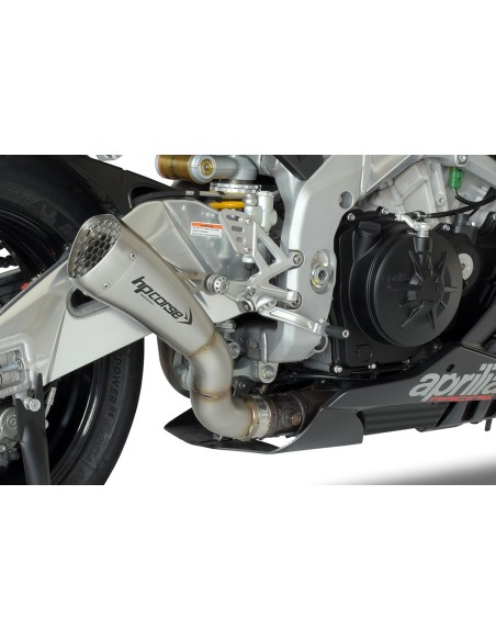 Exhaust Hpcorse Hydroform corsa short satin - Aprilia RSV4 2015-16