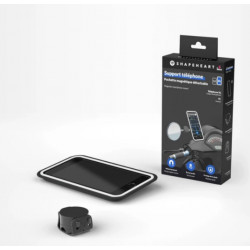 Support smartphone magnétique Shapeheart