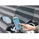 Magnetic smartphone Screw-on holder Shapeheart - Rear View Mirror mount