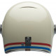 BELL Bullitt Vintage Collection Helmet Stripes Gloss White/Oxblood/Blue