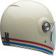 BELL Bullitt Vintage Collection Helmet Stripes Gloss White/Oxblood/Blue