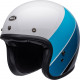 BELL Custom 500 Helmet Riff Gloss White/Blue