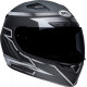 BELL Qualifier DLX Helmet - Raiser Matte Black/White