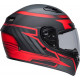 Motorradhelm BELL Qualifier DLX Mips Raiser Matte Black/Crimson