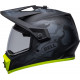 Motorradhelm BELL MX-9 Adventure Mips - Stealth Camo Matte Black/Hi-Viz gelb