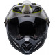 BELL MX-9 Adventure Mips Dalton Helmet - White/Hi-Viz Yellow