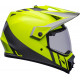 BELL MX-9 Adventure Mips Dash Helmet - Hi-Viz Yellow/Gray