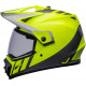 BELL MX-9 Adventure Mips Dash Helmet - Hi-Viz Yellow/Gray