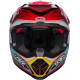 BELL Moto-9s Flex Tagger Edge Helmet - White/Aqua
