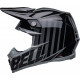 BELL Moto-9s Flex Sprint Helmet - Matte/Gloss Black/Grey