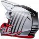BELL Moto-9s Flex Sprint Helmet - Matte/Gloss White/Red