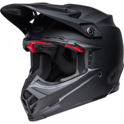 Motorcycle helmets BELL Moto-9s Flex Solid - Matte Black