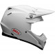 Motorradhelm BELL Moto-9s Flex Solid - Weiss