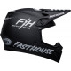 Motorradhelm BELL MX-9 Mips Fasthouse Prospect - Mattschwarz/Weiß