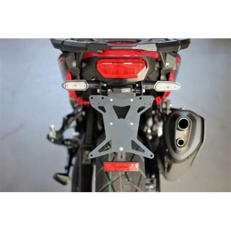 Mg-Biketec license plate holder - Honda CRF 1100 A 2020/+