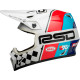 BELL MX-9 Mips RSD The Rally Helmet - Black/White