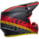 BELL MX-9 Mips Offset Helmet - Matte Black/Red
