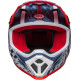 BELL MX-9 Mips Offset Helmet - Matte Metallic Blue/White
