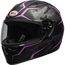 BELL Qualifier Helm - Stealth Camo Matte Black/Pink