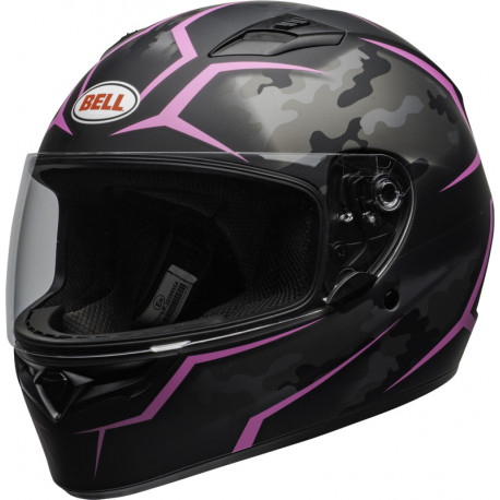 BELL Qualifier Helmet Stealth Camo Matte Black/Pink