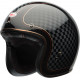 Motorcycle helmets BELL Custom 500 - RSD Check It Gloss Black/Gold