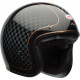 Motorcycle helmets BELL Custom 500 - RSD Check It Gloss Black/Gold