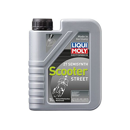 Engine oil LIQUI MOLY Motorbike 2T Semisynth Scooter Street 1L