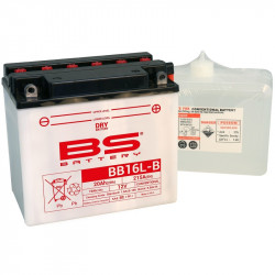 BS BATTERY Battery High performance with Acid Pack - BB16L-B