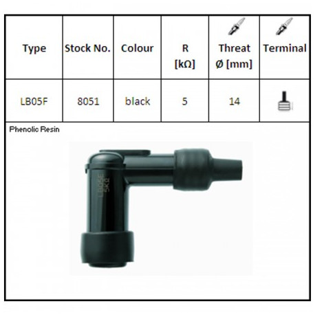 NGK Zündkerzenstecker 90° gewinkelt