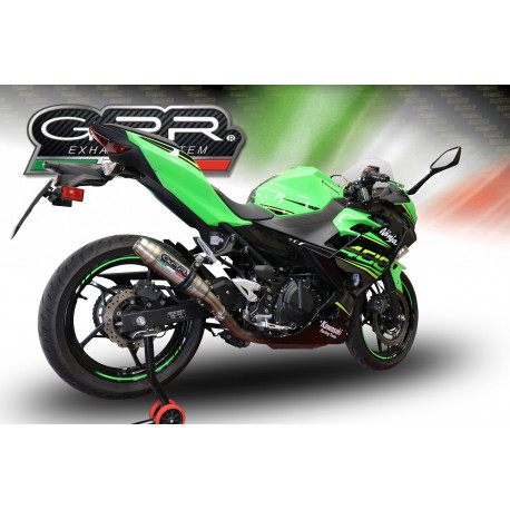 Auspuff GPR Deeptone Inox - Kawasaki Z400 2018-21